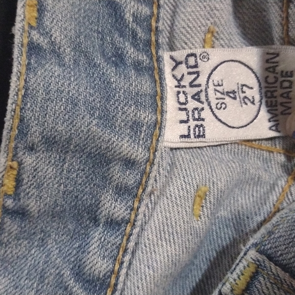 Lucky brand lee jeans size 4/27 - Picture 2 of 7